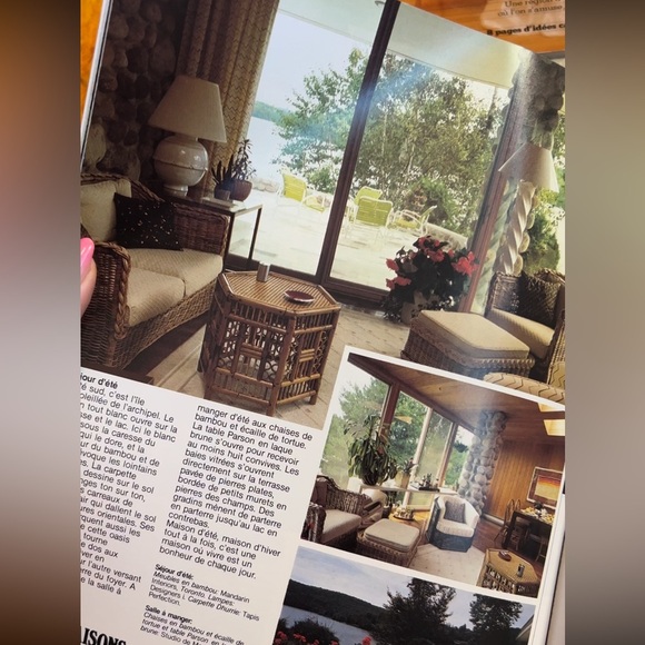 1981 Vintage DÉCORMAG Interior Design/Home Decor Magazine - Picture 4 of 4